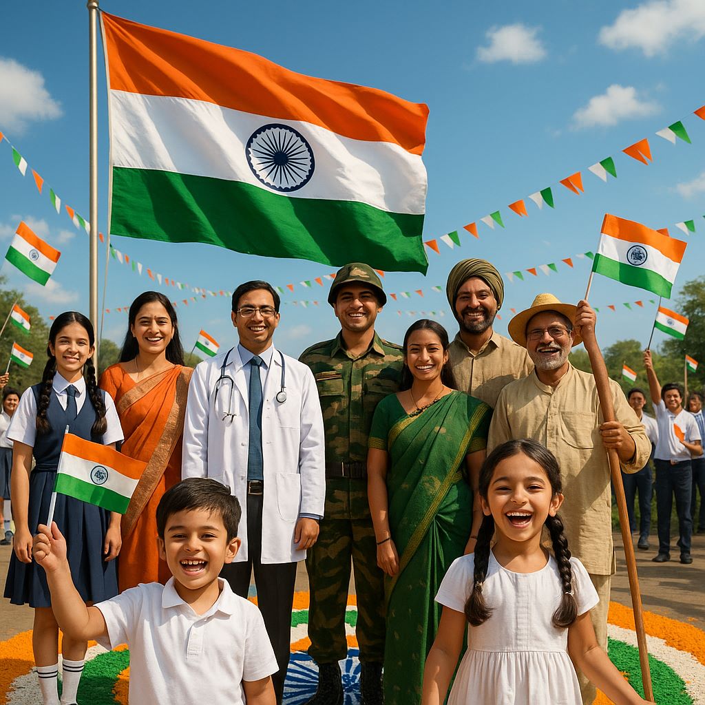 स्वतंत्रता दिवस 2025, 15 अगस्त का महत्व, SDITS स्वतंत्रता संदेश