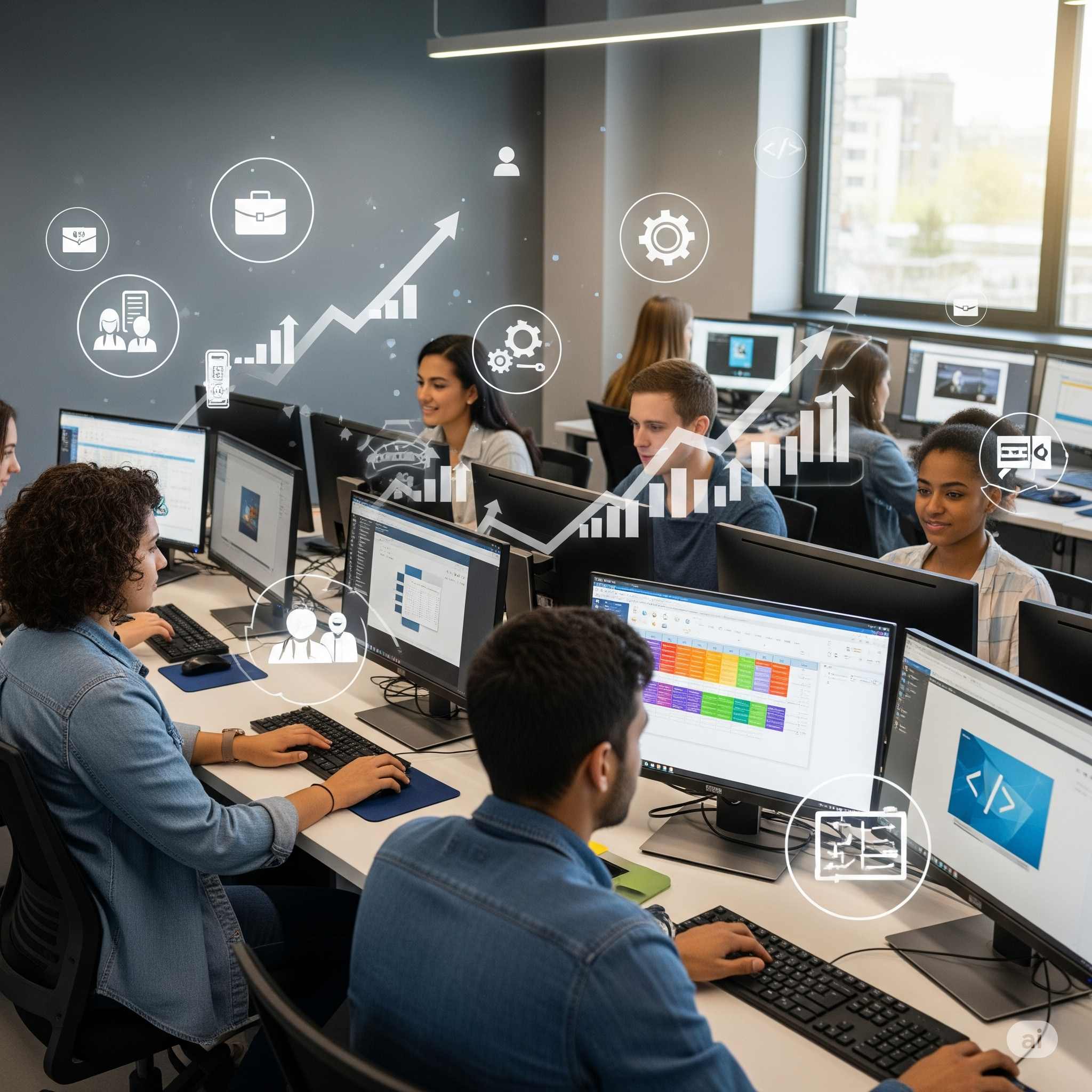 computer education job market India